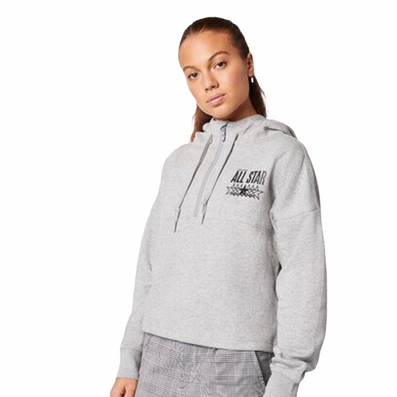 Converse Tops - 💖MEGA SALE💖 Converse All Star Cropped Women’s Size S XS Hoodie 10019103-A05